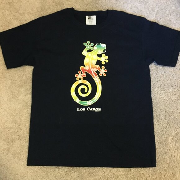 NWOT Mr Buho Los Carlos Mexico Cotton Gecko T-shirt - Picture 3 of 9